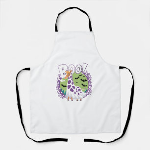 Delantal Cuidada Giraffe Boo Fantasma Halloween Disstume Zo