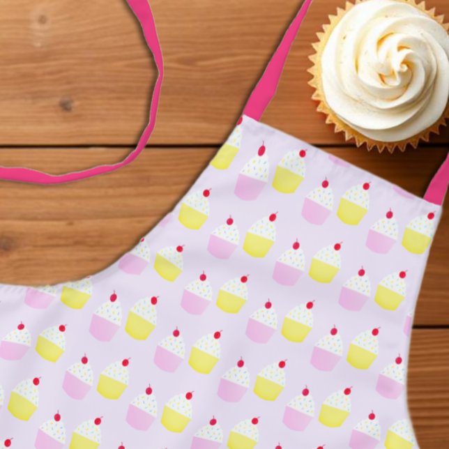 Delantal Cumpleaños de Hornear Cupcake (Subido por el creador)