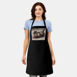 Delantal Cuna de gato, bola de yarn de gato