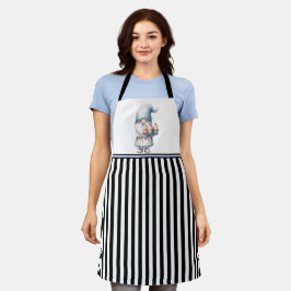 Delantal Cupcake Baker Gnome Apron