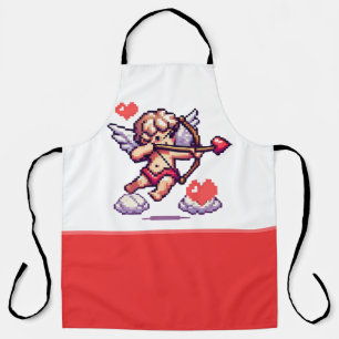 Delantal Cupido clásico/vintage El día de San Valentín de 8