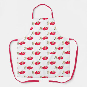 Delantal Cupido con Corazones