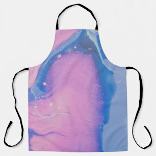 DELANTAL CURAR PINTURA AZUL Y PASTEL