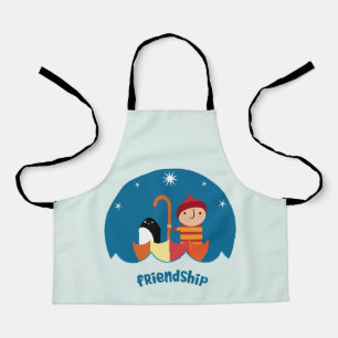 Delantal Curso Preescolar K Perdido Y Encontrado Amistad