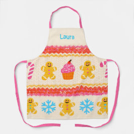 Delantal Custom Gingerbread Apron