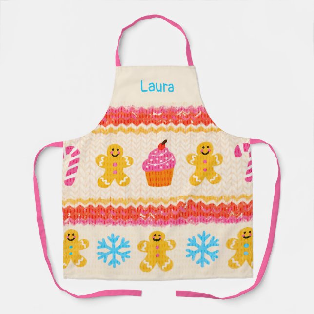 Delantal Custom Gingerbread Apron (Anverso)