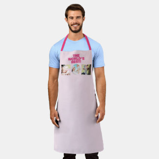 Delantal Custom Photo Mom Happy Mother's Day Apron