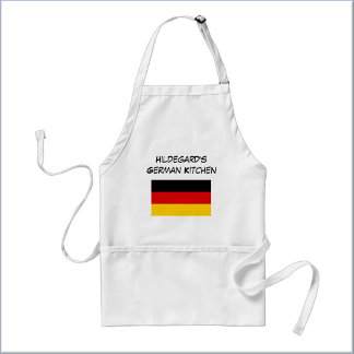 Delantal Custom Yellow Black & Red German Flag