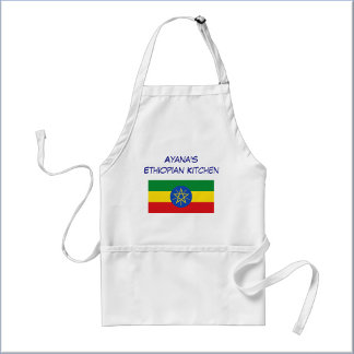 Delantal Custom Yellow Green & Red Ethiopian Flag