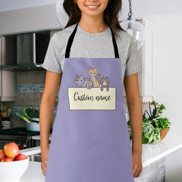 Delantal Customized Apron kids, Apron with Name