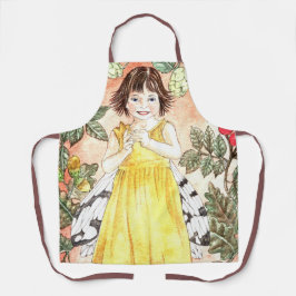 Delantal Cute Autumn Fairy Apron