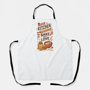 Delantal Cute Baking Graphon para cocineros y panaderos dom