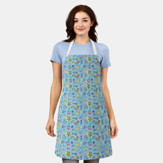Delantal Cute beach pattern