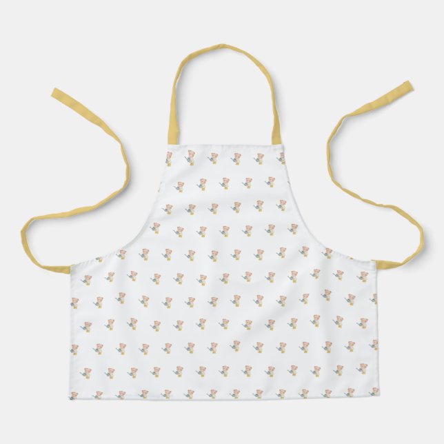 Delantal Cute Bear Pattern Apron (Anverso)