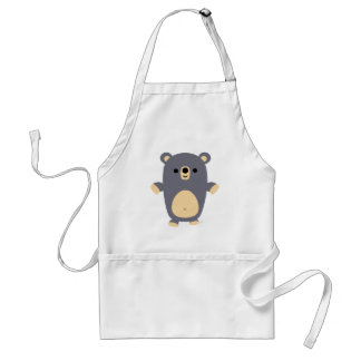 Delantal Cute Big Blue Personalizado Bear Apron