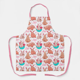 Delantal Cute Bunny Apron