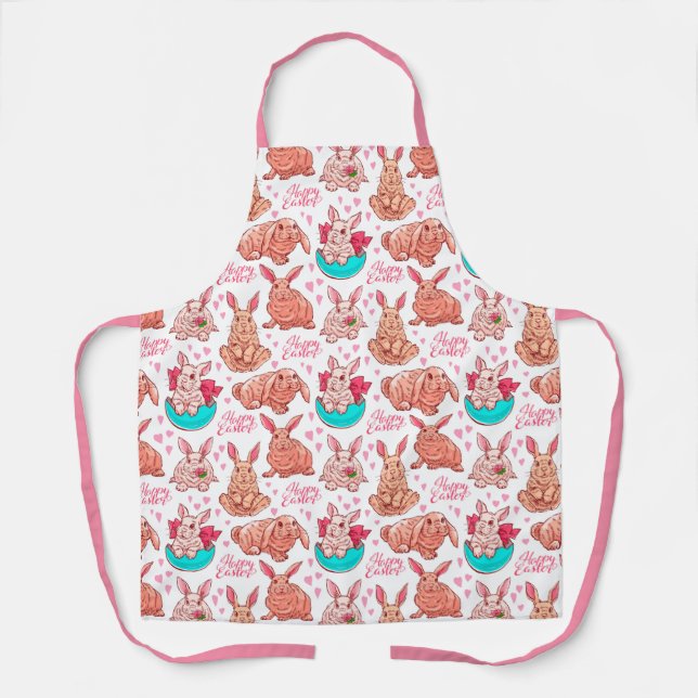 Delantal Cute Bunny Apron (Anverso)