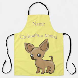 Delantal Cute Chihuahua Mama Art Thunder_Cove