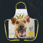 Delantal Cute Dog Apron Design<br><div class="desc">A fun and adorable dog design perfect for kitchen aprons. This charming artwork adds personality and joy to your cooking and baking moments. Ideal for dog lovers who enjoy spending time in the kitchen,  this apron design makes a great gift and brings a playful touch to everyday cooking.</div>