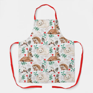 Delantal Cute Forest Critters Apron