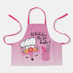 Delantal Cute Fox Apron
