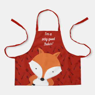 Delantal Cute Fox Baker