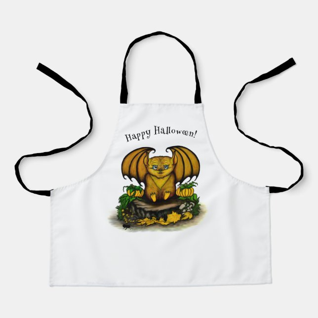 Delantal Cute Halloween Bat (Anverso)