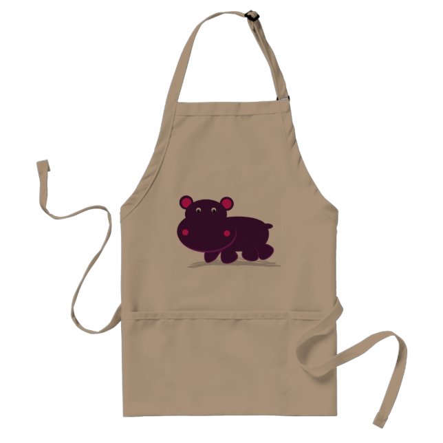 Delantal Cute Hippo (Frente)