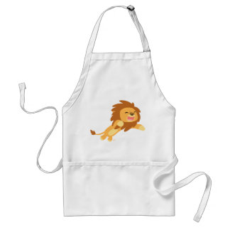 Delantal Cute joyful Personalizado Lion Apron