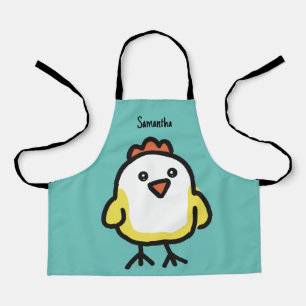 Delantal Cute Kawaii Chicken