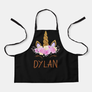 Delantal Cute Kids name Unicron