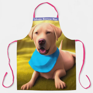 Delantal Cute Labrador Retriever Bakers Apron