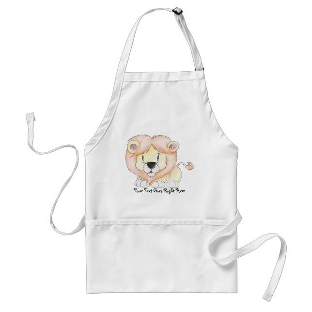 Delantal Cute Lion Apron (Frente)
