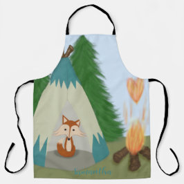 Delantal Cute Lone Fox