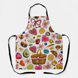 Delantal Cute Pastry Confections Sweets