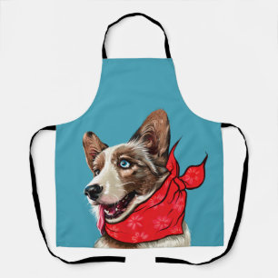 Delantal Cute Pembroke Welsh Corgi