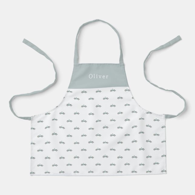 Delantal Cute Personalised Car Pattern Apron (Anverso)