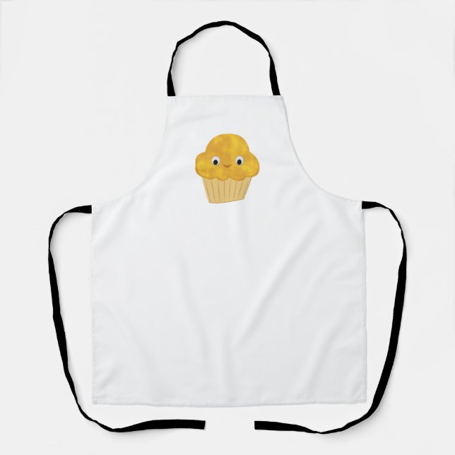 Delantal Cute Personalizado Corn Muffin Apron (Anverso)
