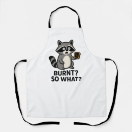 Delantal Cute Raccoon Cooking Apron – Funny Animal 