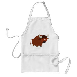 Delantal Cute Shy Personalizado Bull Apron