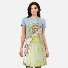Delantal Cute Spring Fairy Apron