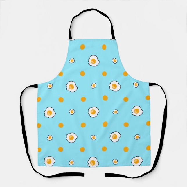 Delantal Cute Sunny Egg Yolka Dot Kitchen (Anverso)