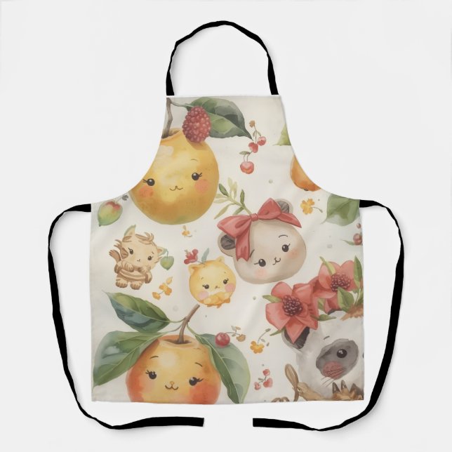 Delantal Cutie Fruitie (Anverso)