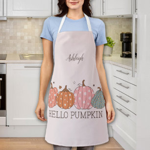 Delantal Cuto Hola Calabaza Personalizada