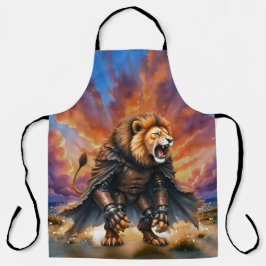 Delantal Cyber Lion of the Wastelands 