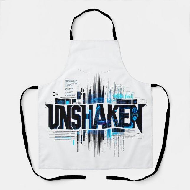 Delantal Cyberpunk "Inquebrantable" (Anverso)