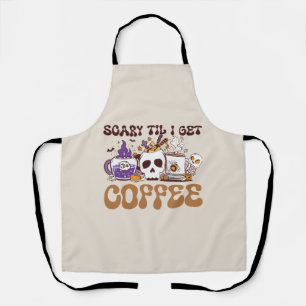 Delantal Da miedo hasta que me dé café
