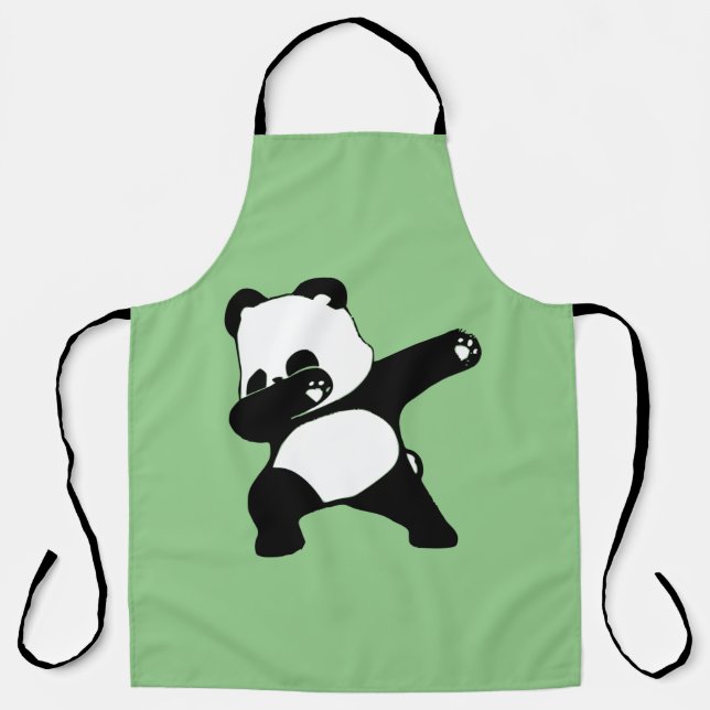 Delantal Dabbing Panda (Anverso)