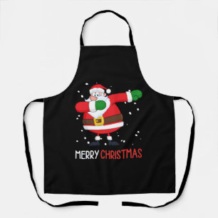 Delantal Dabbing Santa Claus Dab Dap Navidades