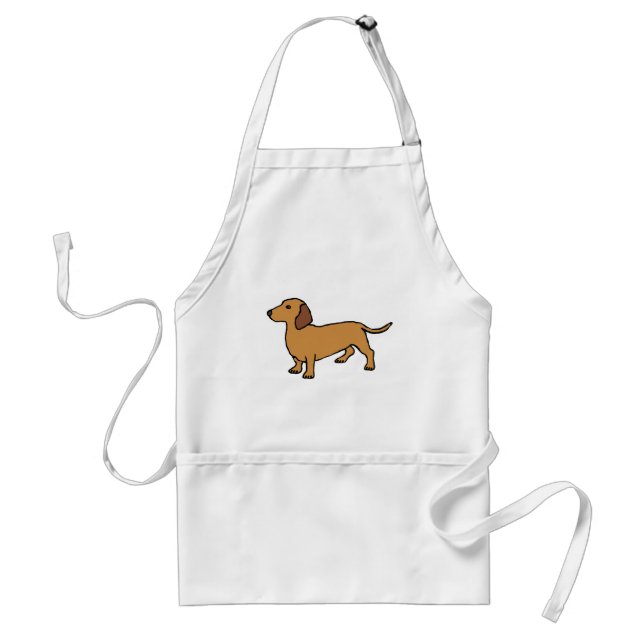 Delantal Dachshund (Frente)